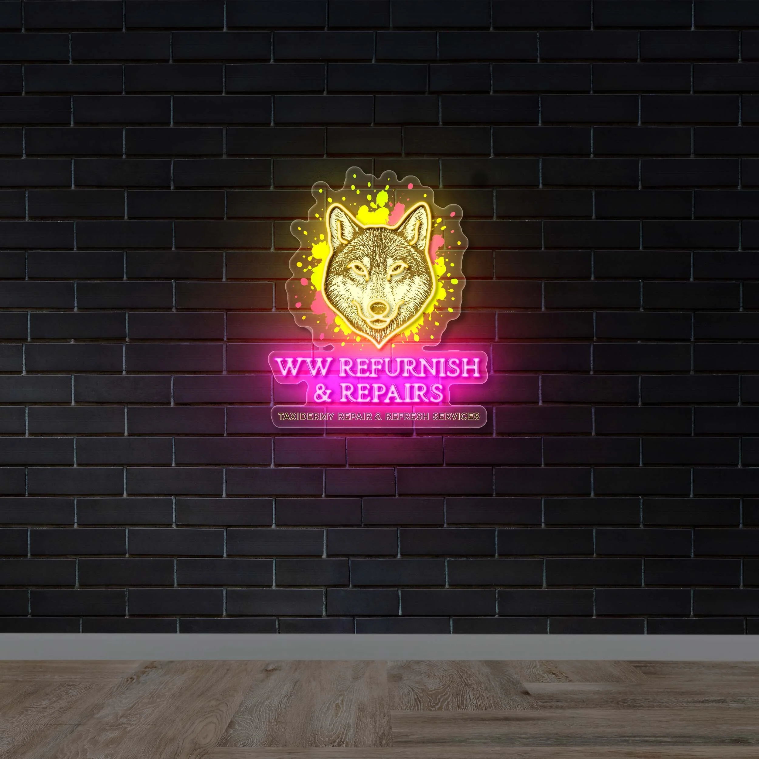 WW REFURNISH & REPAIRS - Premium Neon Artwork