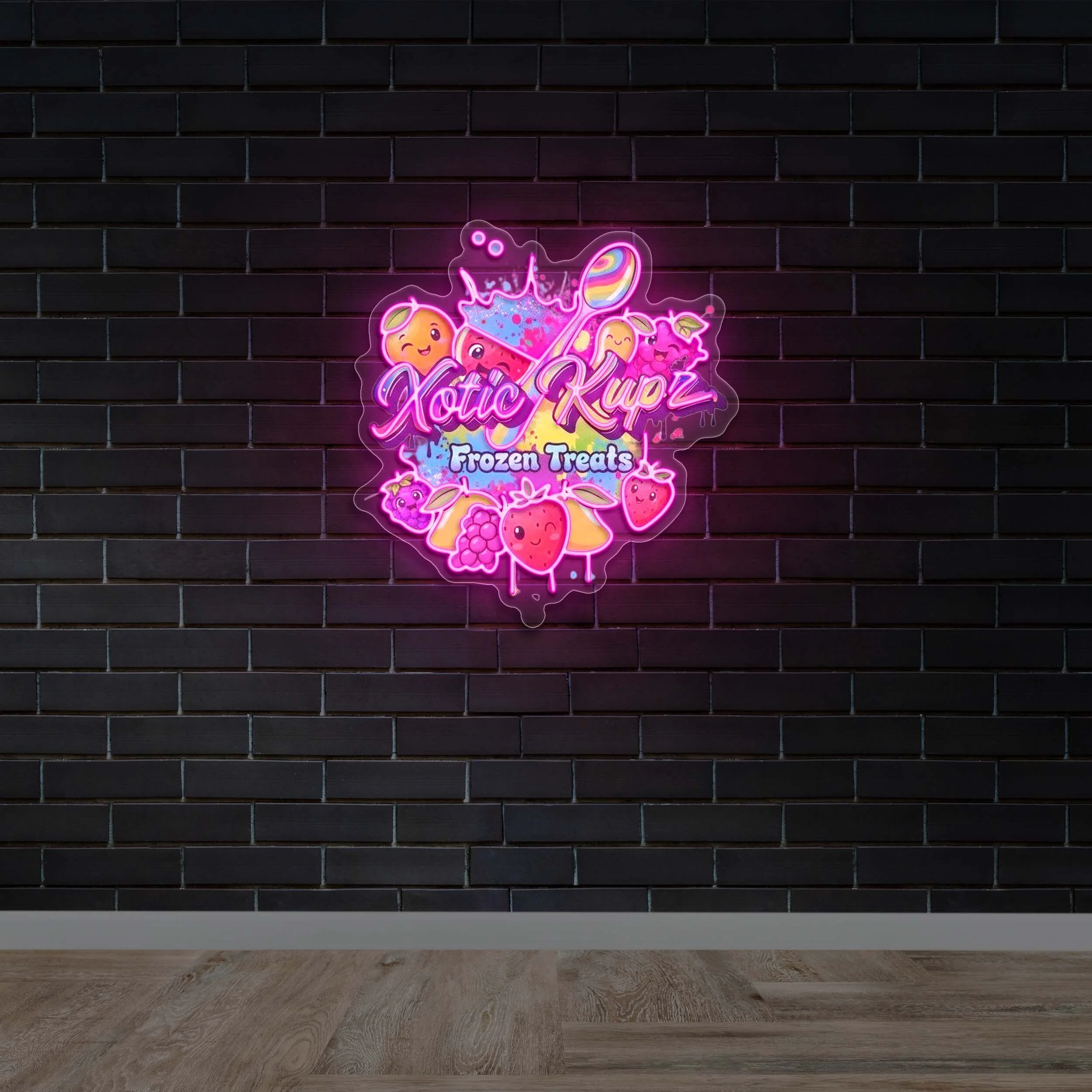 Xotic Kupz - Premium Neon Artwork
