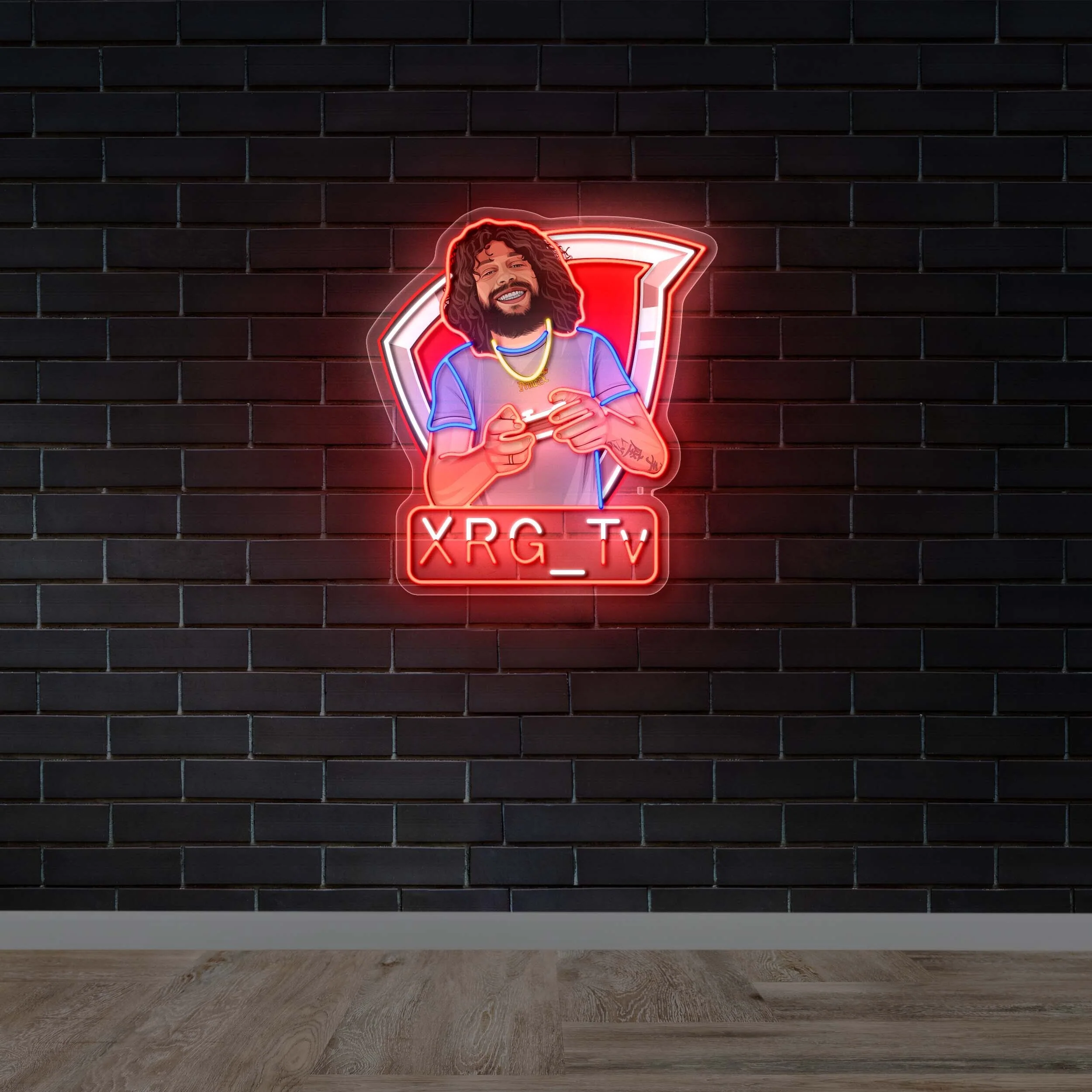 XRG TV - Premium Neon Artwork