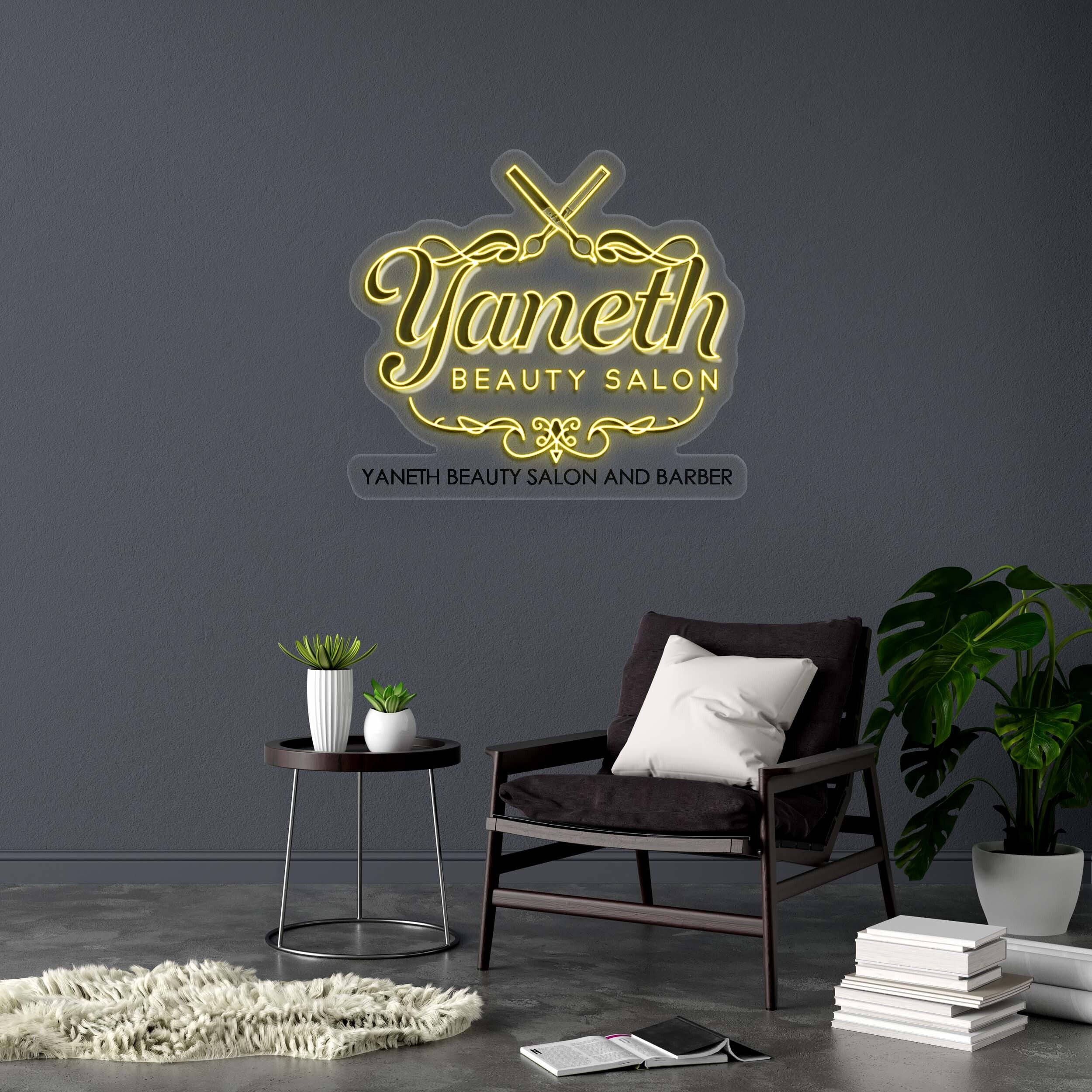 Yaneth BEAUTY SALON - Premium Neon Artwork