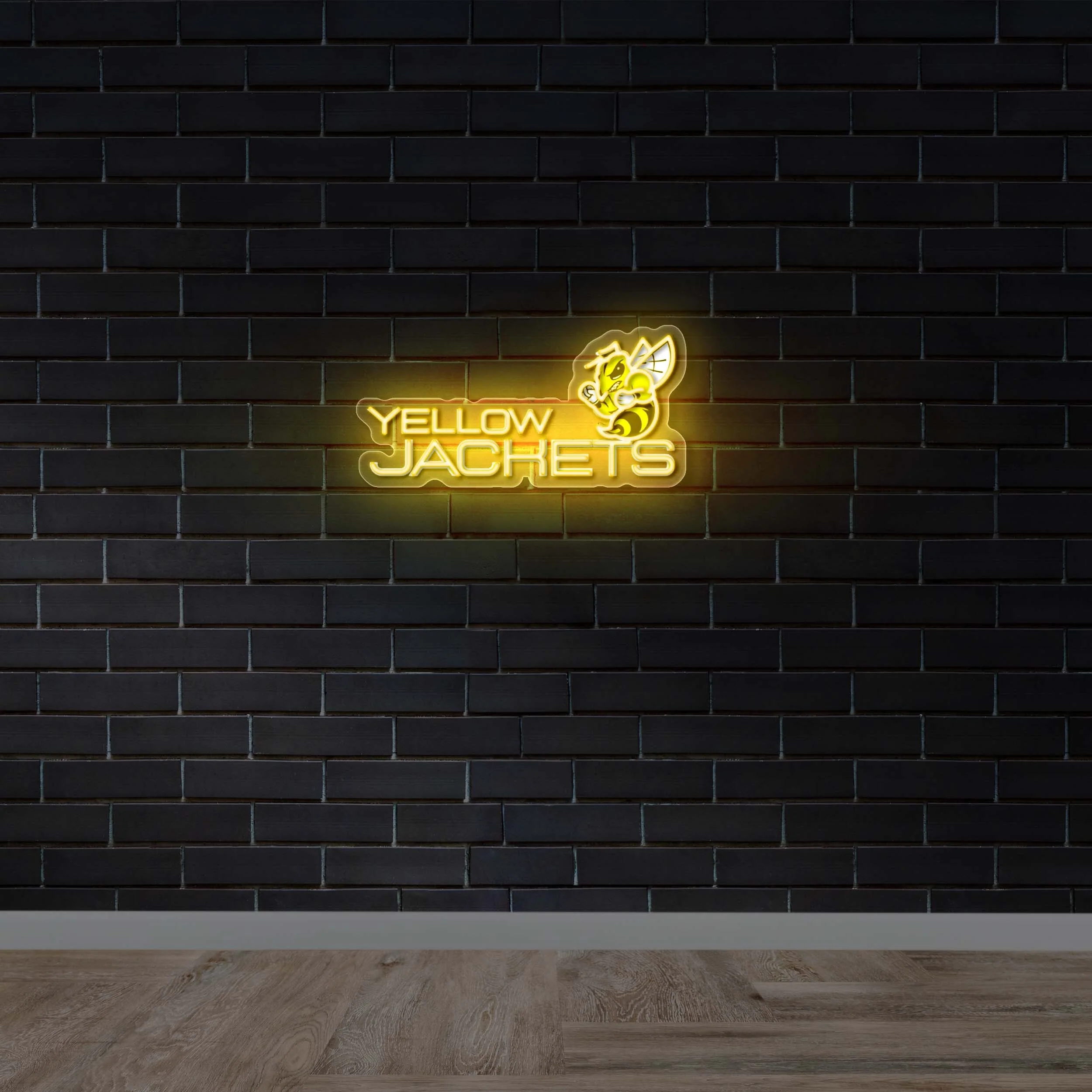 Yellow Jackets - Premium Neon Artwork