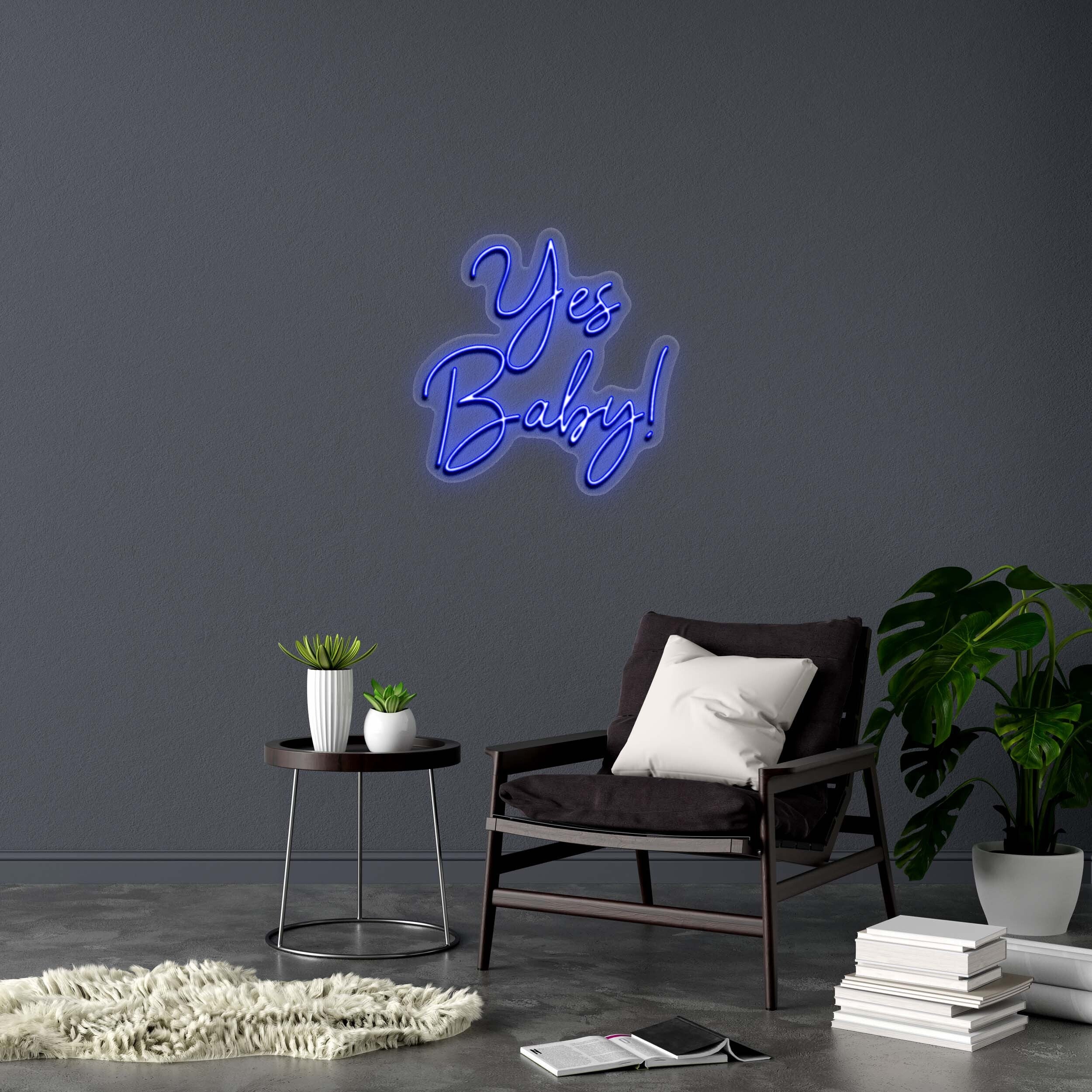 Yes Baby! - Premium Neon Artwork