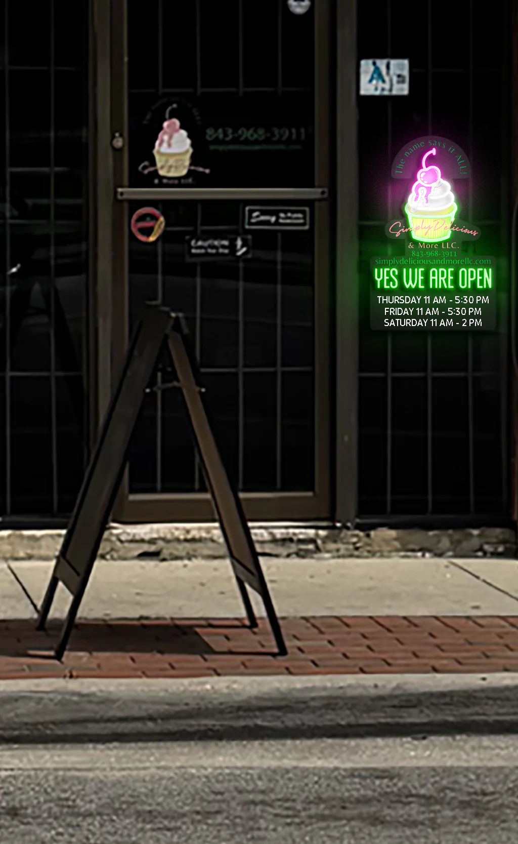 YES WE ARE OPEN | 2nd Version - Premium Neon Artwork - Image 3