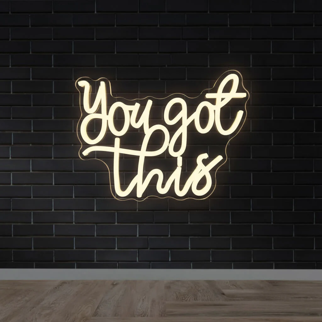 You Got This - Inspirational LED Neon Sign - Image 3