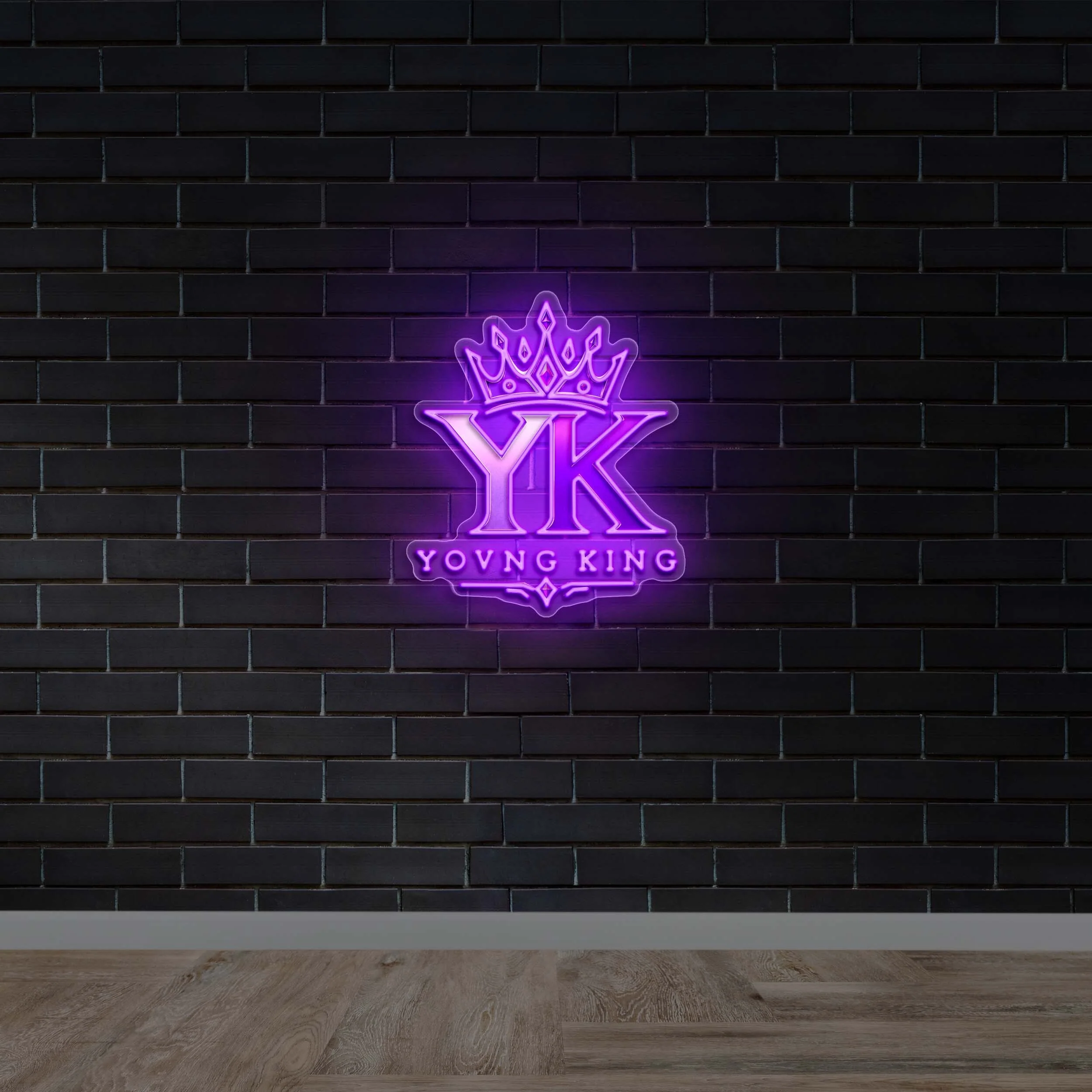 Yovng King - Premium Neon Artwork