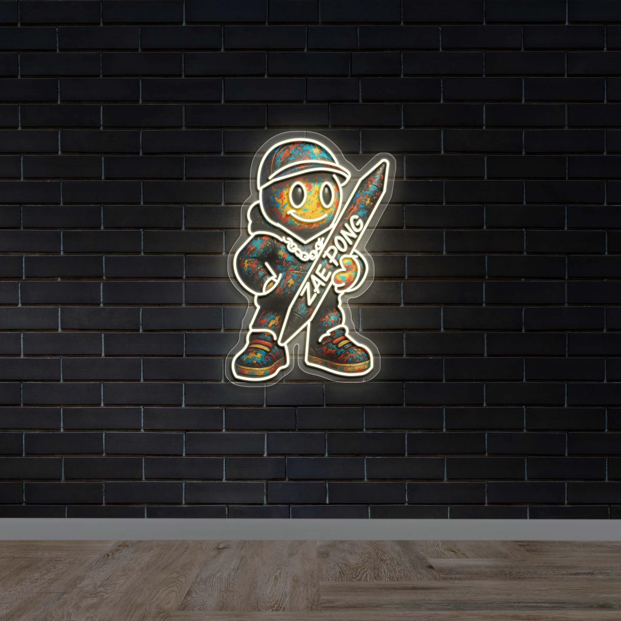 Zae Pong -  Premium Neon Artwork