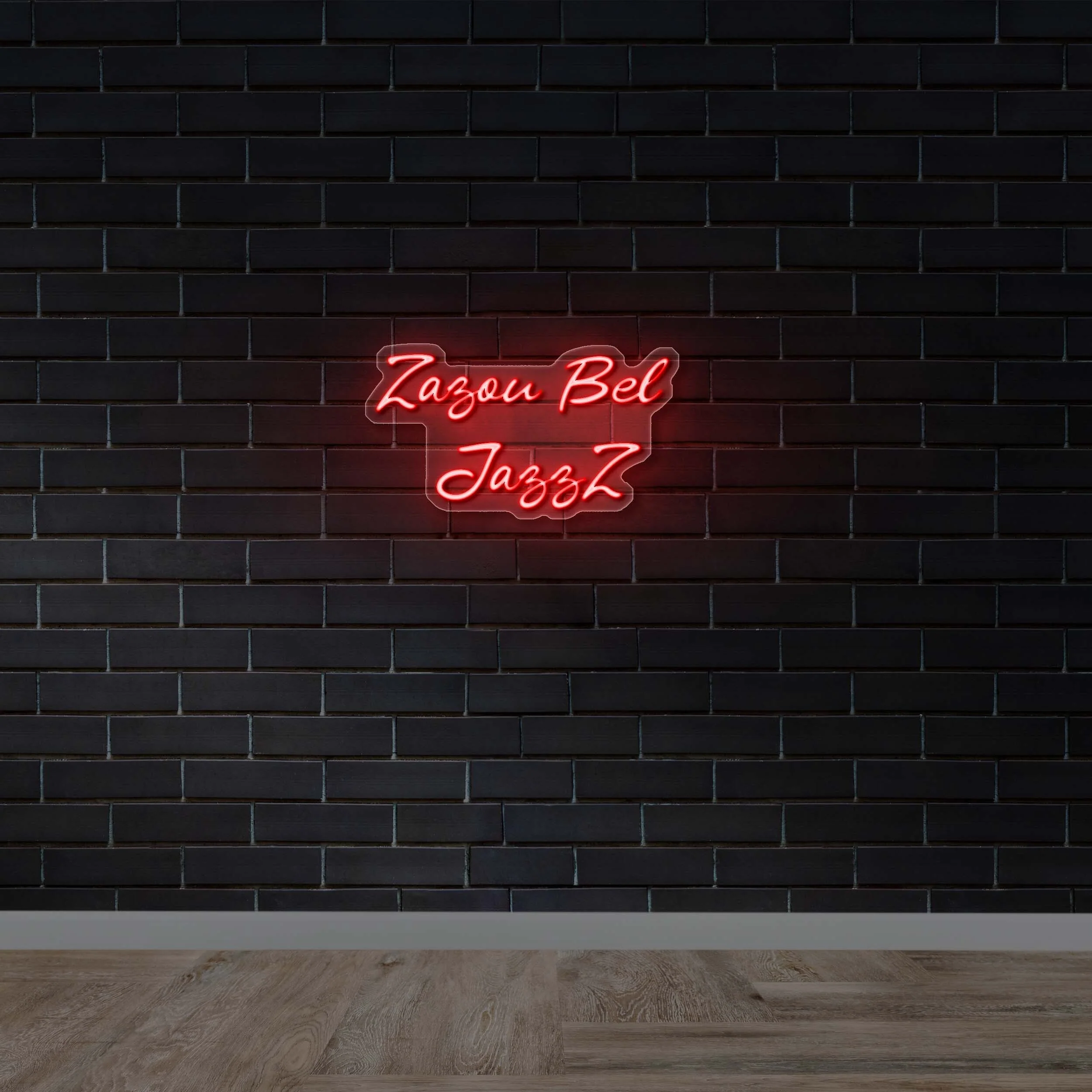 Zazou Bel JazzZ - Premium Neon Artwork