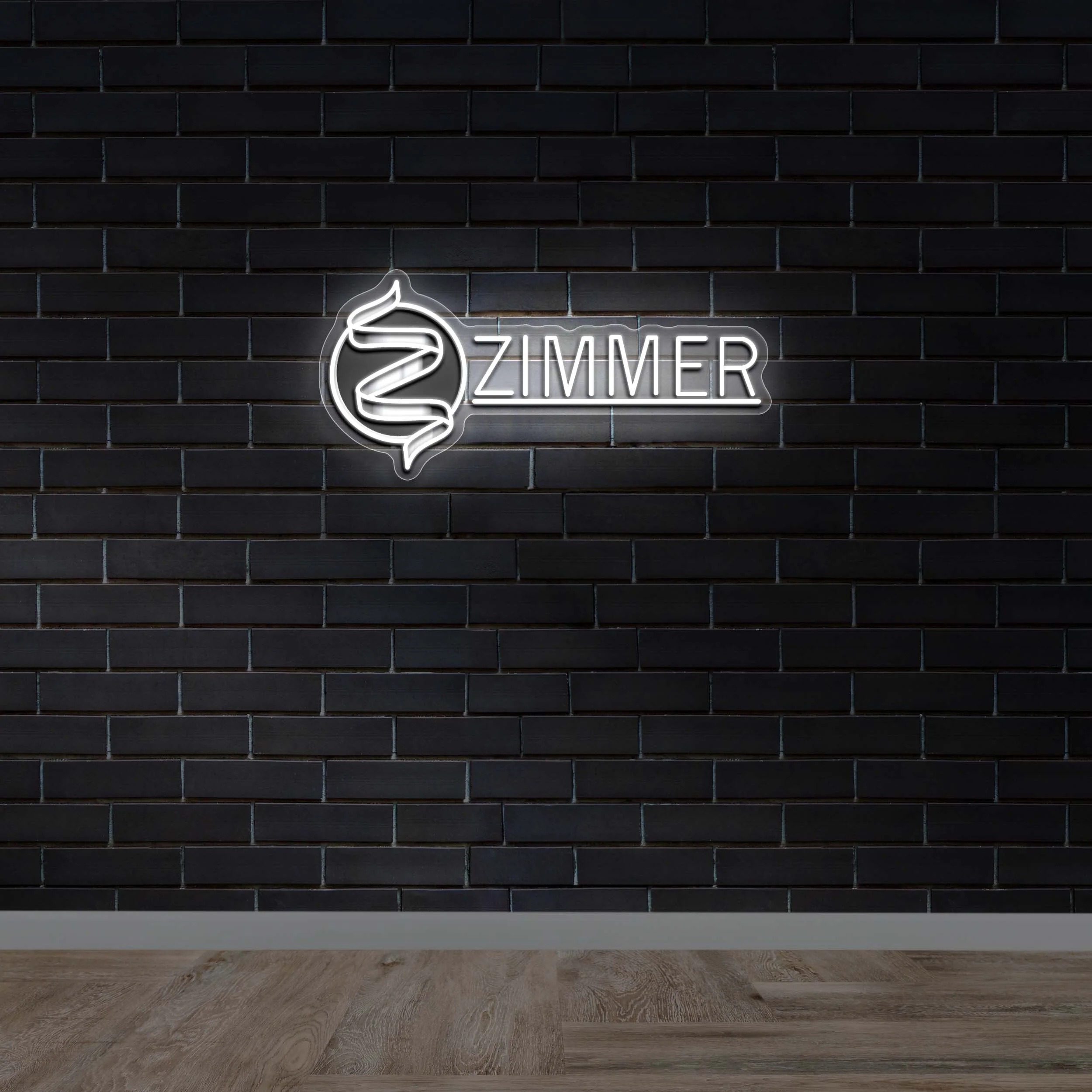 ZIMMER - Premium Neon Artwork