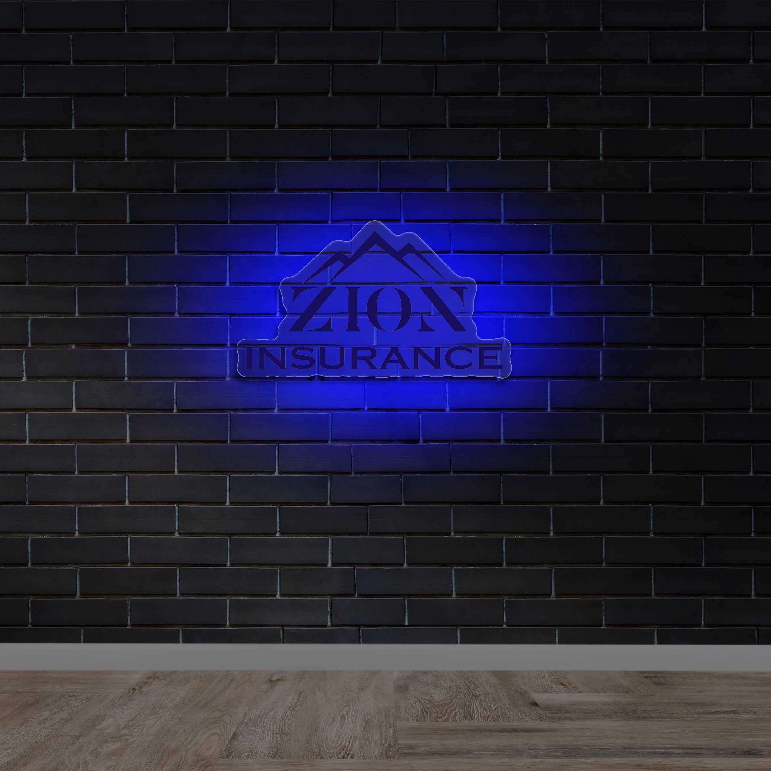 ZION INSURANCE | Backlit - Premium Neon Artwork
