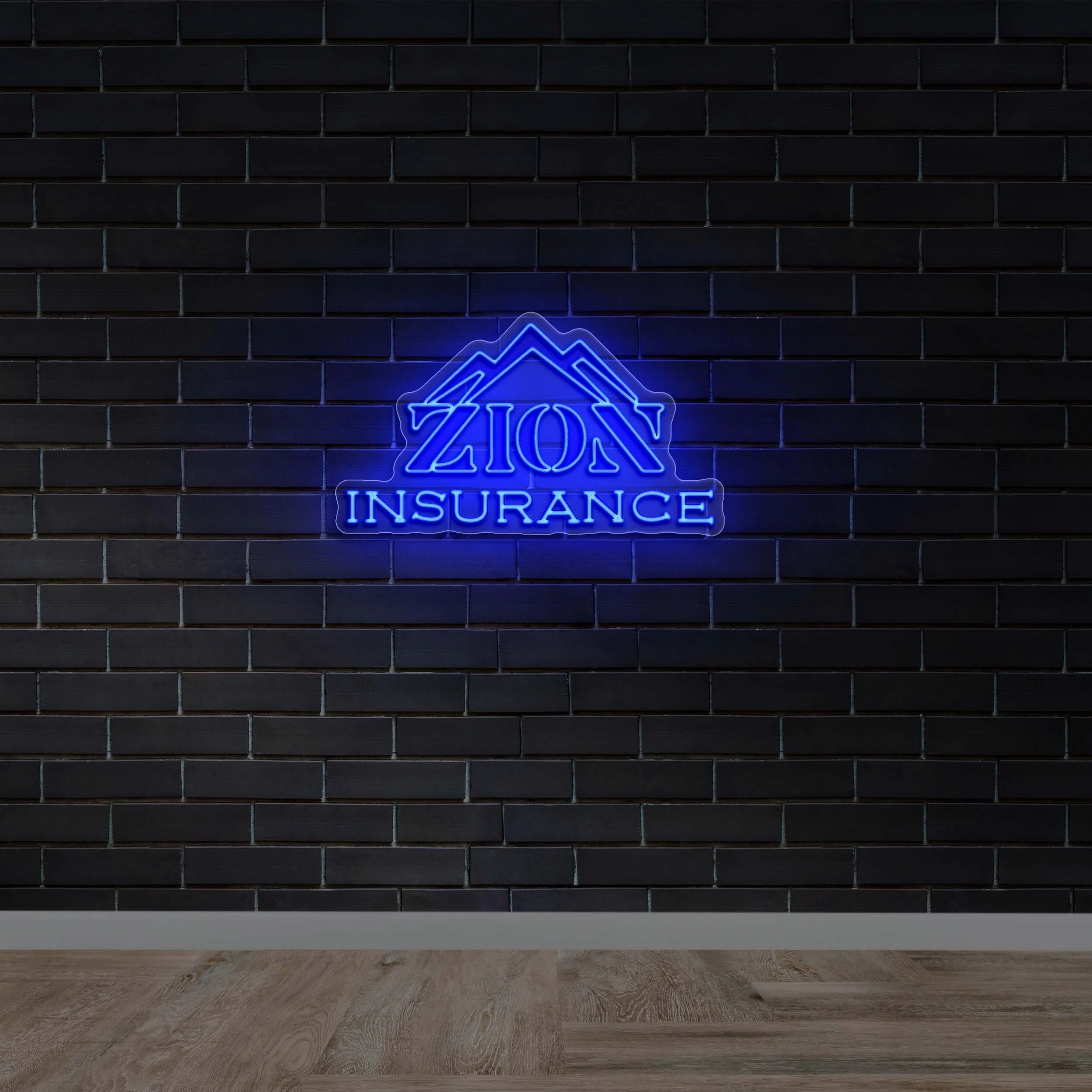 Zion Insurance - Premium Neon Artwork