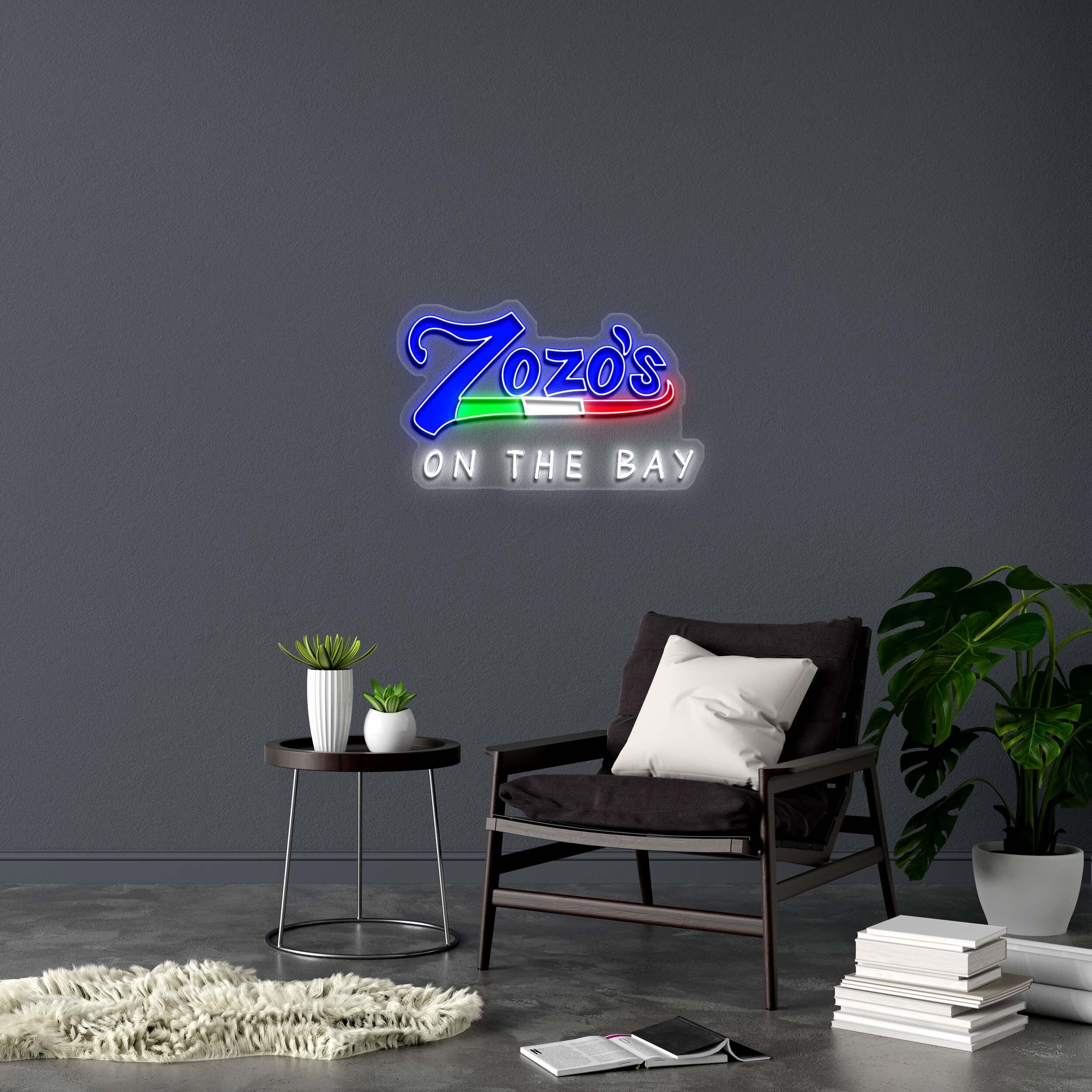 Zozo's ON THE BAY - Premium Neon Artwork