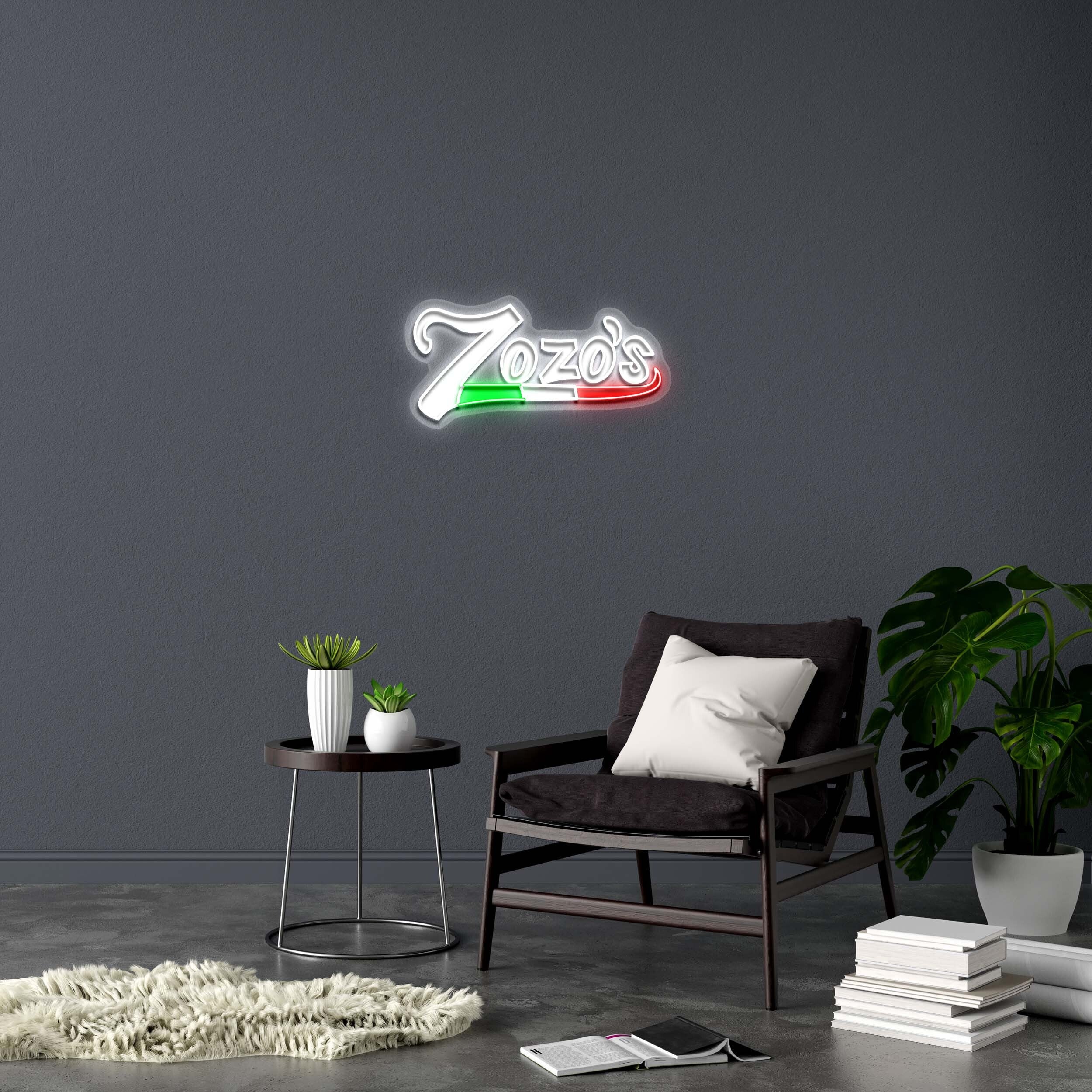 Zozo's - Premium Neon Artwork